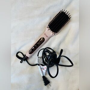 Lange Straightening Hot Brush in Blush